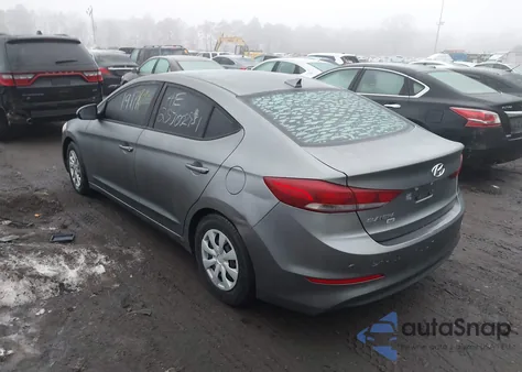 2017 Hyundai Elantra Se z USA, uszkodzony, nr VIN KMHD74LF1HU150753